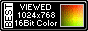 1024 color button